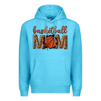 Ocean Blue basketball mom Premium Hoodie - texasbilliewilder