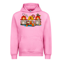 Fuchsia Pink firefighter gnomes Urban Hoodie - Zillion Design Studio
