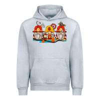 Heather Grey firefighter gnomes Urban Hoodie - Zillion Design Studio