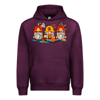Mauve Wine firefighter gnomes Urban Hoodie - Zillion Design Studio