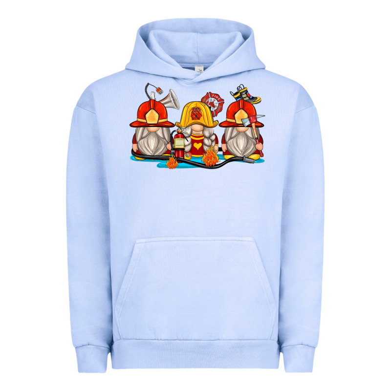 Firefighter Gnomes Urban Hoodie by Zillion Design Studio | Teevron