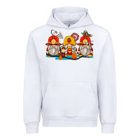White firefighter gnomes Urban Hoodie - Zillion Design Studio