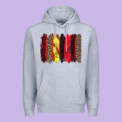 Softball Brushstroke Premium Hoodie Designed By Zillion Design Studio