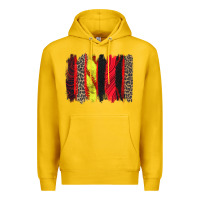 Lemon softball brushstroke Premium Hoodie - Zillion Design Studio