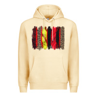 Pina Colada softball brushstroke Premium Hoodie - Zillion Design Studio