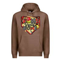 Chestnut home sweet home softball Premium Hoodie - Zillion Design Studio