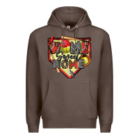 Coffee home sweet home softball Premium Hoodie - Zillion Design Studio