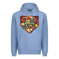 Colony Blue home sweet home softball Premium Hoodie - Zillion Design Studio