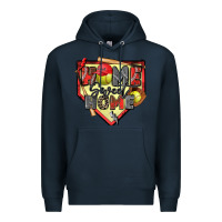 Navy home sweet home softball Premium Hoodie - Zillion Design Studio
