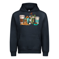 Navy german shepherd dog coffee cups Urban Hoodie - texasbilliewilder