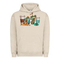 Pigment French Oak german shepherd dog coffee cups Urban Hoodie - texasbilliewilder