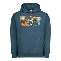 German Shepherd Dog Coffee Cups Urban Hoodie | Teevron