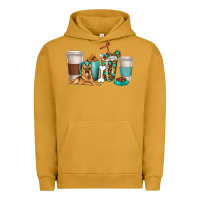 Pigment Peanut Butter german shepherd dog coffee cups Urban Hoodie - texasbilliewilder