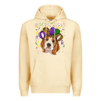 Pina Colada Mardi gras beagle Premium Hoodie - RanaPortraitStore