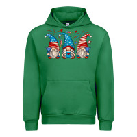 Emerald fourth of july gnomes Urban Hoodie - Zillion Design Studio