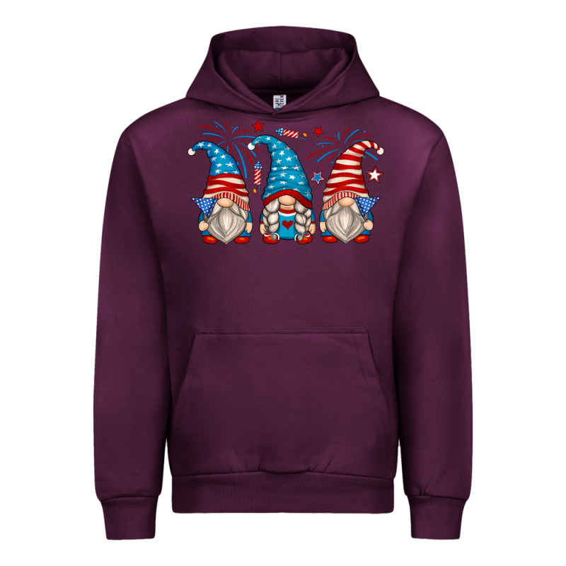 Fourth Of July Gnomes Urban Hoodie by Zillion Design Studio | Teevron