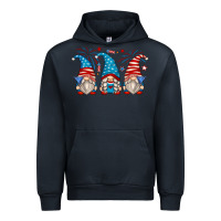 Navy fourth of july gnomes Urban Hoodie - Zillion Design Studio