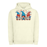 Pigment Pistachio fourth of july gnomes Urban Hoodie - Zillion Design Studio