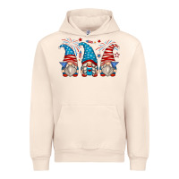 Sandshell fourth of july gnomes Urban Hoodie - Zillion Design Studio