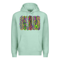 Seafoam Mardi gras brush stroke Premium Hoodie - RanaPortraitStore