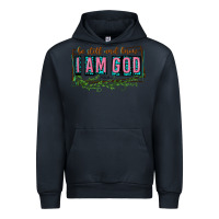 Navy be still and know that i am god Urban Hoodie - texasbilliewilder