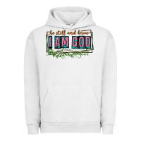 Pigment Lunar Rock be still and know that i am god Urban Hoodie - texasbilliewilder