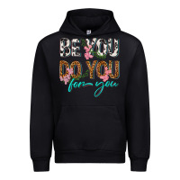 Black be you do you for you Urban Hoodie - texasbilliewilder