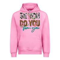 Fuchsia Pink be you do you for you Urban Hoodie - texasbilliewilder