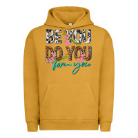 Pigment Peanut Butter be you do you for you Urban Hoodie - texasbilliewilder
