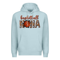 Blue Mist basketball nana with leopard Premium Hoodie - texasbilliewilder
