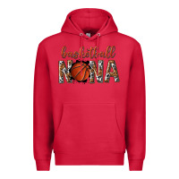 Cardinal basketball nana with leopard Premium Hoodie - texasbilliewilder