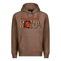 Chestnut basketball nana with leopard Premium Hoodie - texasbilliewilder