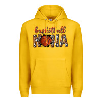Lemon basketball nana with leopard Premium Hoodie - texasbilliewilder