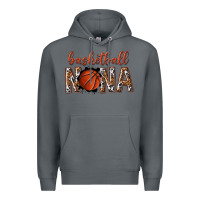 Rock basketball nana with leopard Premium Hoodie - texasbilliewilder