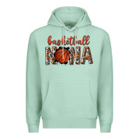 Seafoam basketball nana with leopard Premium Hoodie - texasbilliewilder