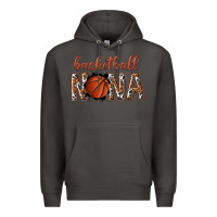Smoke basketball nana with leopard Premium Hoodie - texasbilliewilder