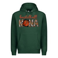 Sports Green basketball nana with leopard Premium Hoodie - texasbilliewilder