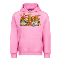 Fuchsia Pink fall gnomes Urban Hoodie - Zillion Design Studio