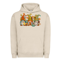 Pigment French Oak fall gnomes Urban Hoodie - Zillion Design Studio