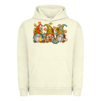 Pigment Pistachio fall gnomes Urban Hoodie - Zillion Design Studio
