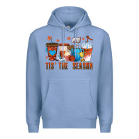 Colony Blue basketball tisthe season coffee cups Premium Hoodie - texasbilliewilder