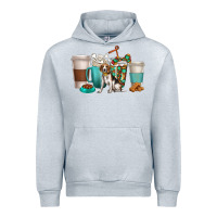 Heather Grey beagle dog coffee cups Urban Hoodie - texasbilliewilder