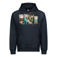 Navy beagle dog coffee cups Urban Hoodie - texasbilliewilder