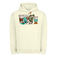 Pigment Pistachio beagle dog coffee cups Urban Hoodie - texasbilliewilder