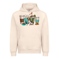 Sandshell beagle dog coffee cups Urban Hoodie - texasbilliewilder