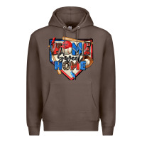 Coffee home sweet home baseball Premium Hoodie - Zillion Design Studio