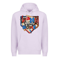 Lilac home sweet home baseball Premium Hoodie - Zillion Design Studio
