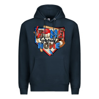 Navy home sweet home baseball Premium Hoodie - Zillion Design Studio
