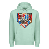 Seafoam home sweet home baseball Premium Hoodie - Zillion Design Studio