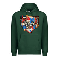 Sports Green home sweet home baseball Premium Hoodie - Zillion Design Studio